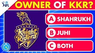 The Kolkata Knight Riders Quiz  KKR Quiz  IPL Quiz  IPL 2024