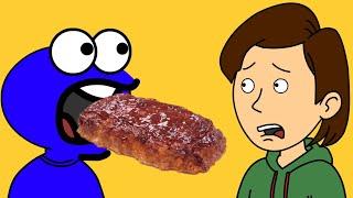 Cookie Monster Eats The Andersons MeatloafGroundedPunishment Day