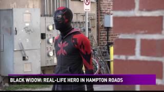 Black Widow Real-life hero in Hampton Roads