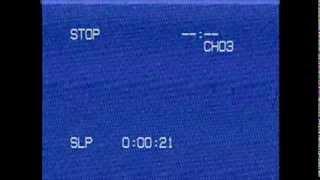 VHS Blue Screen Intro HD