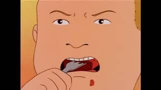 King of the Hill- Bobby eats a 72-ounce steak to spite his ex