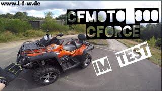 CFMOTO CForce 800 im Test  65ps Beschleunigung  Geiles Teil   Probefahrt 02