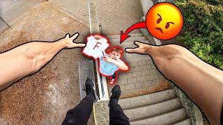 ESCAPING ANGRY TEACHER Epic Parkour POV Chase Part 3
