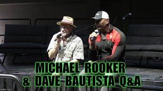 Michael Rooker & Dave Bautista Q&A Panel at Spookala 2023