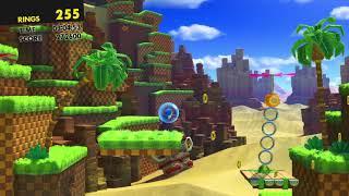 Sonic Forces - Stage 10 Green Hill Ring Attack - 401 Rings