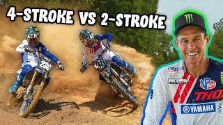 Factory YZ250F VS YZ250 Two Stroke