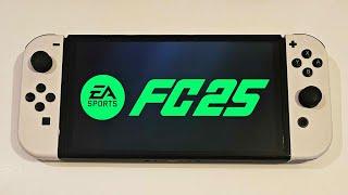 EA Sports FC 25 Gameplay Nintendo Switch OLED