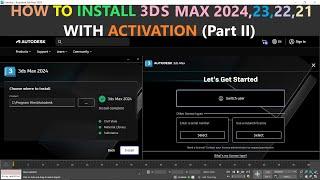 Install 3ds Max 2024  23  22  21 Free Activation