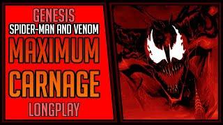 Spider-Man & Venom Maximum Carnage  - Genesis  Longplay  Walkthrough #14 4Kp60