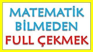 2021 LGS  Matematik Bilmeden Full Çekmek