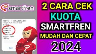 2 cara cek kuota smartfren terbaru