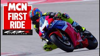 2024 Honda Fireblade SP track test special  Portimao POV  MCN Review