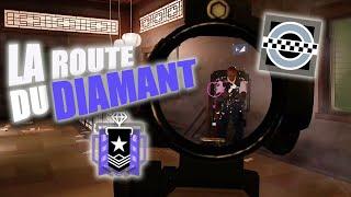 LA ROUTE DU DIAMANT CONTRE UNE ÉQUIPE VRAIMENT TOXIQUE ET INSUPPORTABLE  RAINBOW SIX SIEGE