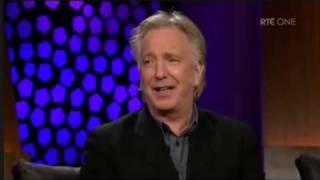 Alan Rickman The Late Late Show 24 сентября 2010 года