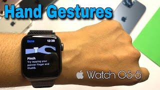 How to Enable Hand Gestures On Apple Watch Series 456 & 7  Assistive Touch  in Hindi