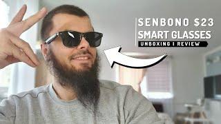 The best cheap smart glasses in 2023? Senbono E13 Unboxing I Review I Microphone I Gaming test