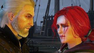 THE WITCHER 3 - Farewell with Triss Reject or Stay all options 4K 60fps