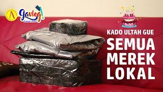 Belanja 2 JUTA dapet barang sampe 3 JUTA  Kado Ultah Alisodik semuanya Produk Brand Lokal