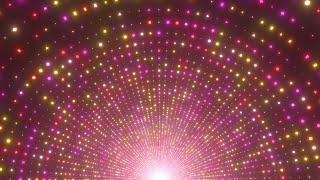 Spinning Pink Bright Neon Glowing Flashing Lights 3D Rotating Tunnel 4K Background VJ Video Effect