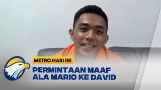 Senyum Mario Dandy saat Minta Maaf