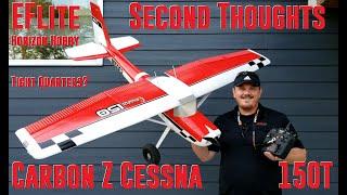 Horizon Hobby - Carbon Z Cessna 150T - Second Thoughts in Tight Quarters