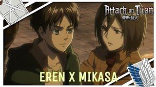 AMV- Attack on Titan Eren x Mikasa EreMika CLOSER By The Chainsmokers ft. Halsey