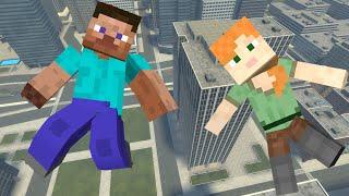 Minecraft - Fails Crazy Ragdolls Funny Moments GMOD #345