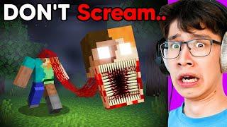 Minecraft But If You Scream It Gets More Scary