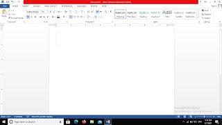 HOW TO SHOW OR HIDE RIBBON IN MS WORD