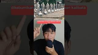 PAHLAWAN PERTAMA YANG DIKEBUMIKAN DI MAKAM PAHLAWAN KALIBATA