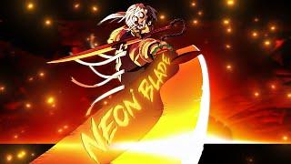 Neon Blade - Demon SlayerKimetsu No Yaiba - AMVEdit - 4K60FPS
