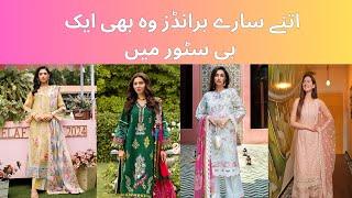 Top Designer Collections Faiza Saqlain Saira Rizwan Sadaf Fawad Khan & Elaf Prints in One Video
