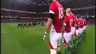 Wales sexy response to Haka 