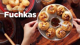 How To Make Fuchka  Pani Poori  Golgappa Recipe