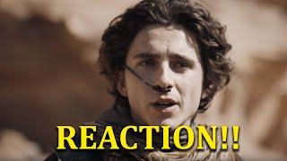 Dune Part 2 FULL Trailer Live Reaction Quinns Ideas