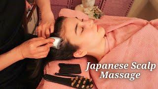 ASMR Professional Gua Sha Scalp Massage done by PRO