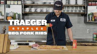 How to Cook BBQ Pork Ribs  Traeger Staples