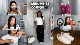 ARRUME-SE COMIGO PARA SAIR A NOITE   make look social acessórios perfume…