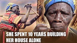 This Old Woman Spent 10 Years Building This House Alone  DYING TRYING