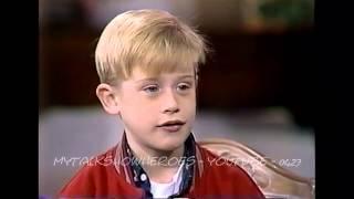 MACAULAY CULKIN - FIRST HOME ALONE INTERVIEW