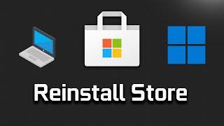 How To InstallRe-Install Microsoft Store on Windows 1110