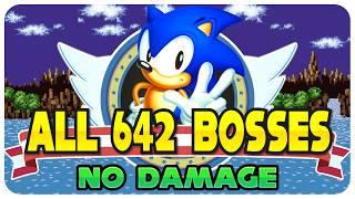 Every Sonic Boss in the ENTIRE Series No damage