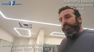 Bodrum da Gergi tavan Aydınlatma dahil üretim montaj yapıyoruz detayları ve kaliteli izleye bilirsin