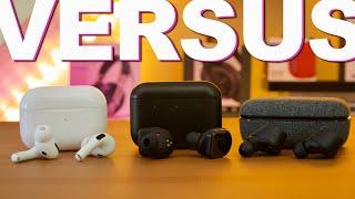 Master Dynamic MW08 Compared To AirPods Pro Galaxy Buds Pro Jabra Elite 85T & Momentum 2