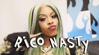 RICO NASTY Favorite Anime Makeup Self Care Routine Art Class  Interview
