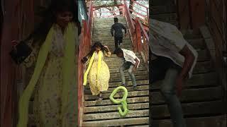 Hilarious Reaction Viral King Cobra Snake Prank On Girls  Sagor Bhuyan #prank #shorts  #funny