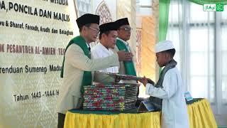 Tasyakkuran & Wisuda Poncila ke-X Majlis dan MUDA Al-Amien Tegal Prenduan Putra