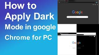 How to Apply Dark Mode in Google Chrome for PC