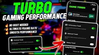 Max 90 - 120 FPS  Turbo Gaming Mode  Fix Lag For All Games  Stable Fps & Performance  No Root