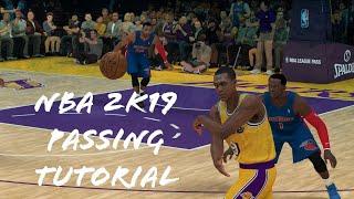 Passing Tutorial NBA 2k19 ALLEY-OOP